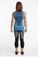 2.0 Sleeveless Heathered Form Fit  *Made in the USA*